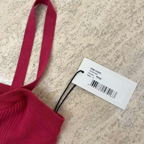 BA&SH pink dress NWT size 1 / S - Picture 7 of 8